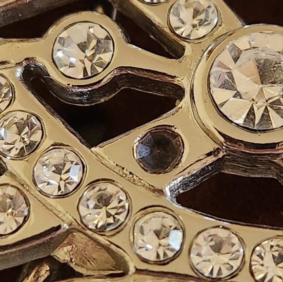 Old Navy Leather Belt with Rhinestone Buckle - Picture 3 of 13